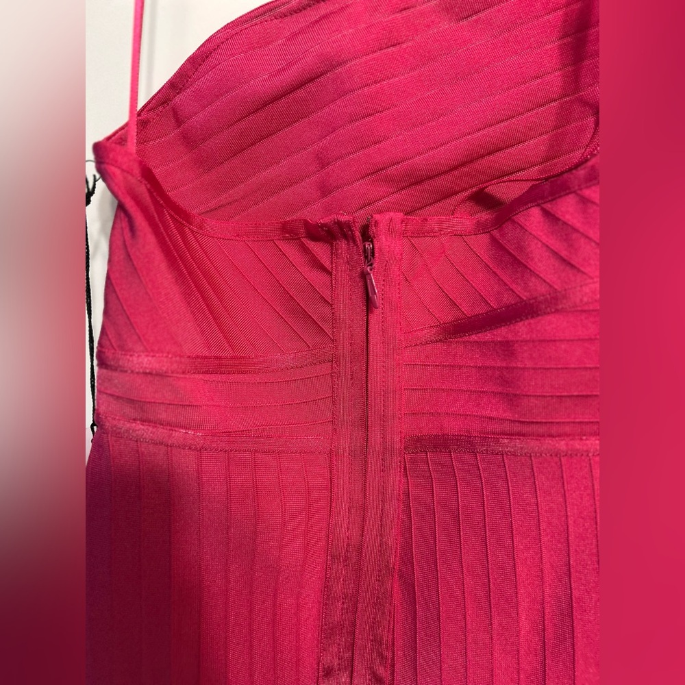 NWT by the way by Superdown Krystal Asymmetrical Mini Dress - Picture 9 of 10